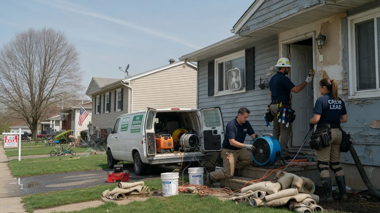 Flood Cleanup in Goldsboro, NC near me